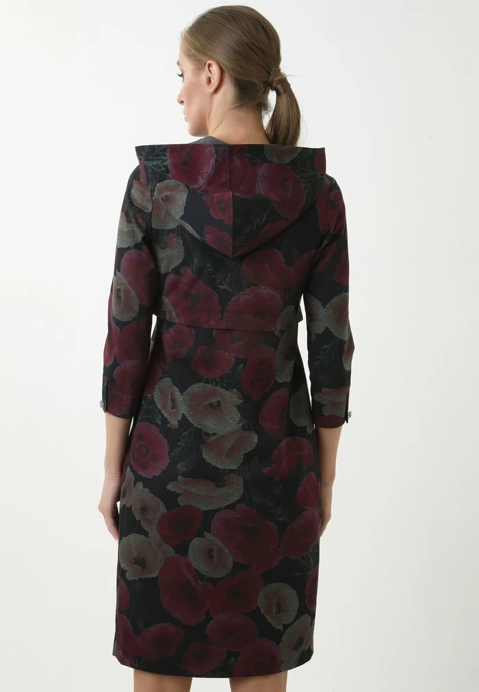 Madam-T VETRA - Robe Fourreau - Schwarz, Senf 3 Madam-T VETRA - Robe Fourreau - Schwarz, Senf – Image 3