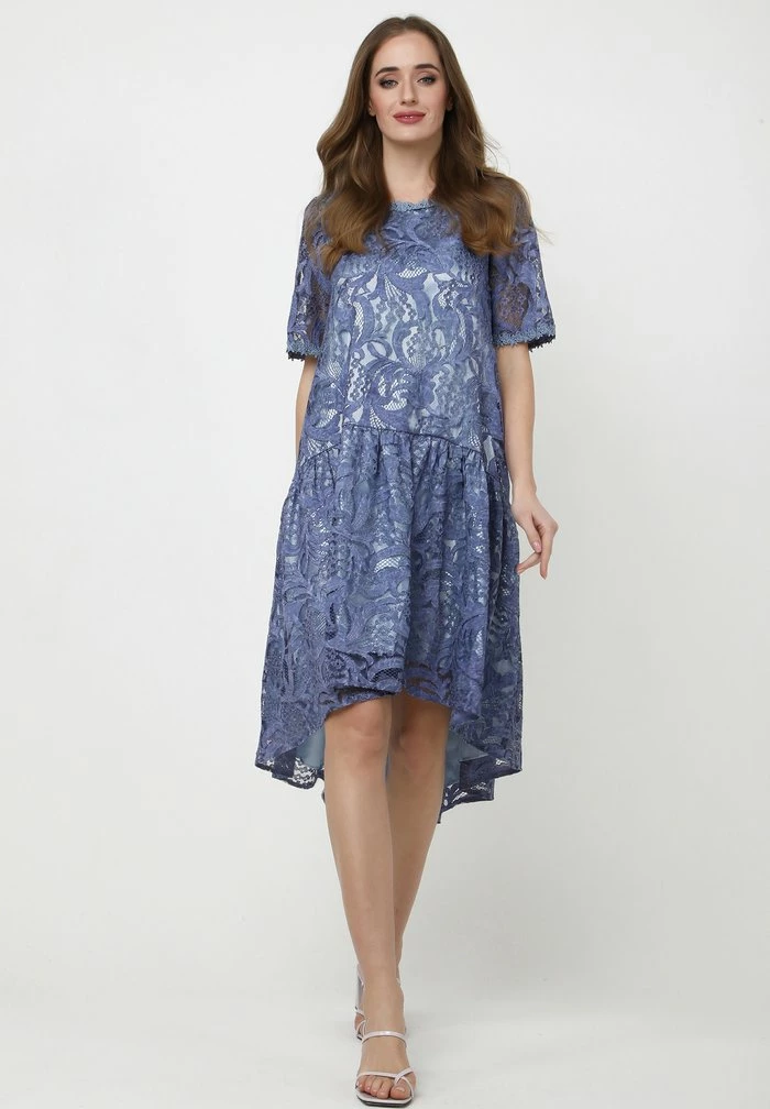 Madam-T EVA - Robe De Jour - Indigo 2 Madam-T EVA - Robe De Jour - Indigo – Image 2