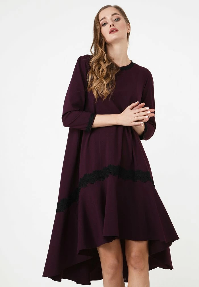 Madam-T Robe De Jour - Weinrot 1 Madam-T Robe De Jour - Weinrot