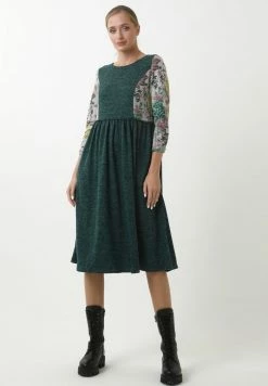 Madam-T KLEID CHARLIS - Robe De Jour - Grün -Madam-T Soldes 2022 586b8f5411fa43a581dfe4fd0702b8d9