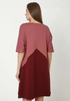 Madam-T LOLITA - Robe En Jersey - Weinrot Rosa -Madam-T Soldes 2022 588e7560a3684d3e8cc867379c60491c