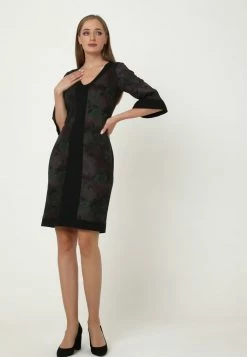 Madam-T REINA - Robe Fourreau - Black -Madam-T Soldes 2022 589d107d2dc64a59bc3b5bef64e35a58