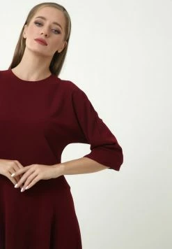 Madam-T Robe De Jour - Weinrot -Madam-T Soldes 2022 58e97fc61d274e0cb4ae6e9703cbe9ba