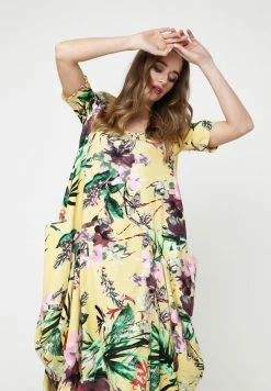 Madam-T KOSKA - Robe De Jour - Gelbgrün -Madam-T Soldes 2022 59b58177f688496eb7c801b655d73f6a