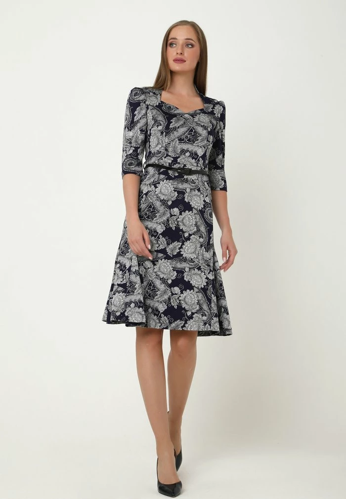 Madam-T LUNA - Robe De Soirée - Blau, Grau 4 Madam-T LUNA - Robe De Soirée - Blau, Grau – Image 4