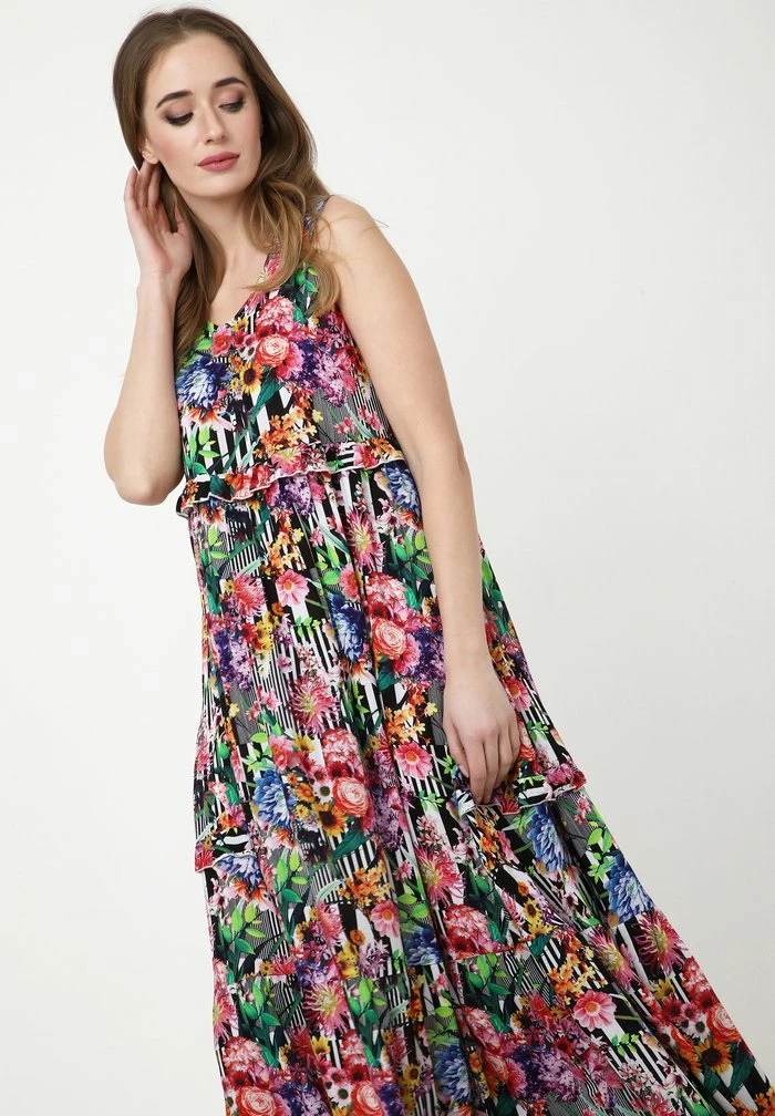 Madam-T LENOR - Robe De Jour - Schwarz, Rosa 5 Madam-T LENOR - Robe De Jour - Schwarz, Rosa – Image 5