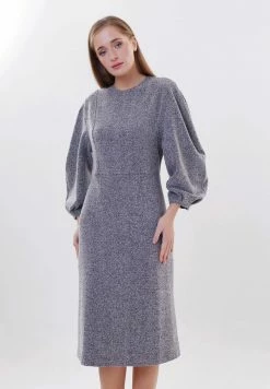 Madam-T Robe De Jour - Blau Utthit 16 Madam-T Robe De Jour - Blau Utthit -Madam-T Soldes 2022 5b20f215050f4649ad3f5a262e71b55c