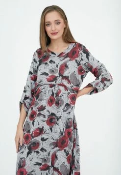 Madam-T SELINA - Robe De Jour - Grüner Zig/rot -Madam-T Soldes 2022 5b81bfde48244f8fae1799714b17a15c