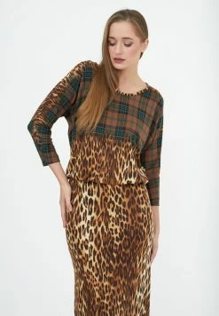 Madam-T ERMINIA - Robe Longue - Brantorn Grün -Madam-T Soldes 2022 5b99d92fd3914bb5aa57a04ca8ac0135