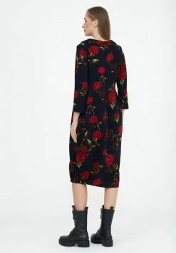 Madam-T IVONI - Robe De Jour - Blau/rot -Madam-T Soldes 2022 5b9b0e969c28498d98e2017c03f5d2f5