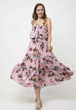 Madam-T Robe De Jour - Blass Rosa, Rot