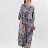 Madam-T HANITESSA - Robe De Jour - Dunkelbeige Blau