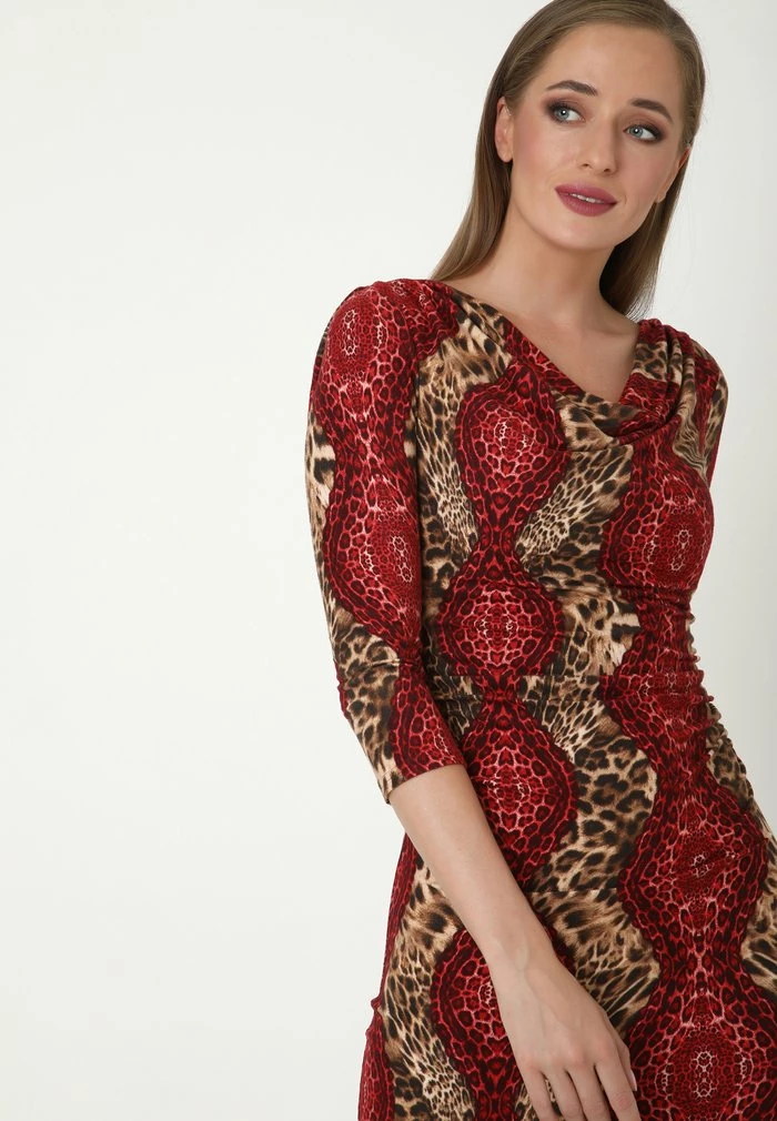 Madam-T ARAGURIA - Robe Longue - Pflaume 6 Madam-T ARAGURIA - Robe Longue - Pflaume – Image 6