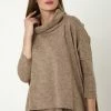 Madam-T SHARON - Pullover - Dunkel Beige