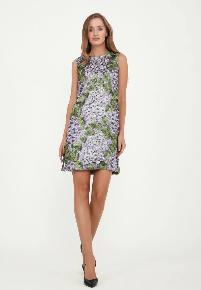 Madam-T LANA - Robe De Soirée - Lila, Grün 4 Madam-T LANA - Robe De Soirée - Lila, Grün – Image 4