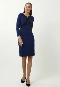 Madam-T DIANA - Robe Fourreau - Indigo