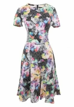 Madam-T Robe De Jour - Anthrazit Flieder -Madam-T Soldes 2022 5e292f1e451b4b14b813ce354522abd9