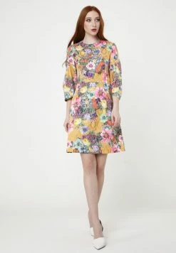 Madam-T Robe De Soirée - Senf, Rosa -Madam-T Soldes 2022 5e3f15b9e9544b588247b4185d0452cd