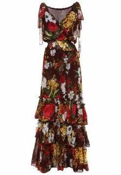 Madam-T Robe Longue - Wein Rot, Rot -Madam-T Soldes 2022 5e47b6440bb04a5f9170a75ebc7cdaff