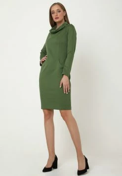 Madam-T ALLTAGSKLEID PRIMADONNA - Robe Fourreau - Grün -Madam-T Soldes 2022 5ebd2b00f271415190895d03d0b82a19