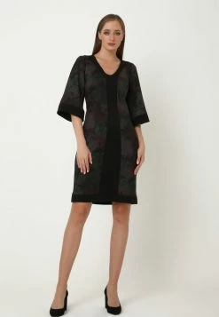 Madam-T REINA - Robe Fourreau - Black