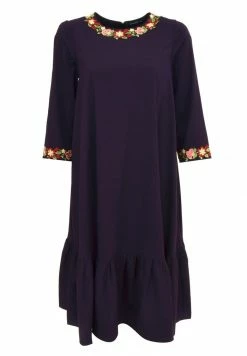 Madam-T LOLANTA - Robe De Jour - Pflaume -Madam-T Soldes 2022 5f283b226d064e678c15751b2933e9fd