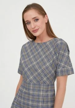 Madam-T ALTEA - Robe Fourreau - Grüner Kumpel Indigo -Madam-T Soldes 2022 5f7813797b234e29b506757323190764