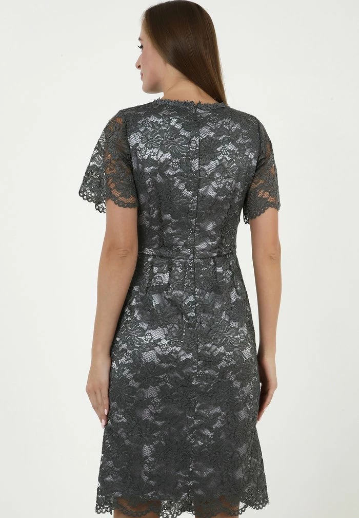 Madam-T HERMIDA - Robe De Soirée - Grau 3 Madam-T HERMIDA - Robe De Soirée - Grau – Image 3