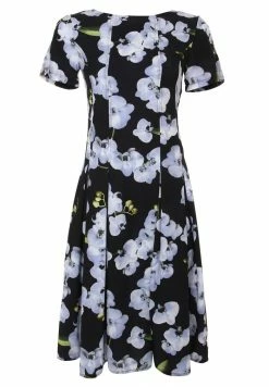 Madam-T KRISTI - Robe De Jour - Schwarz Blau -Madam-T Soldes 2022 60b025900a2748db81ca7e9996a4b33c