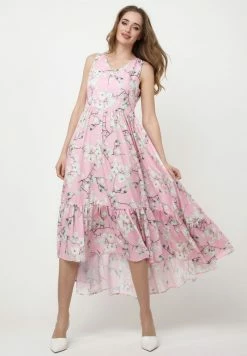 Madam-T FLORENTINA - Robe De Jour - Rosa Weiß
