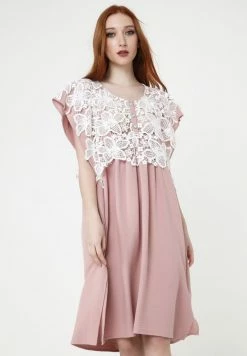 Madam-T Soldes 2022 29 Madam-T SOMMER VEGNA - Robe De Jour - Rosa