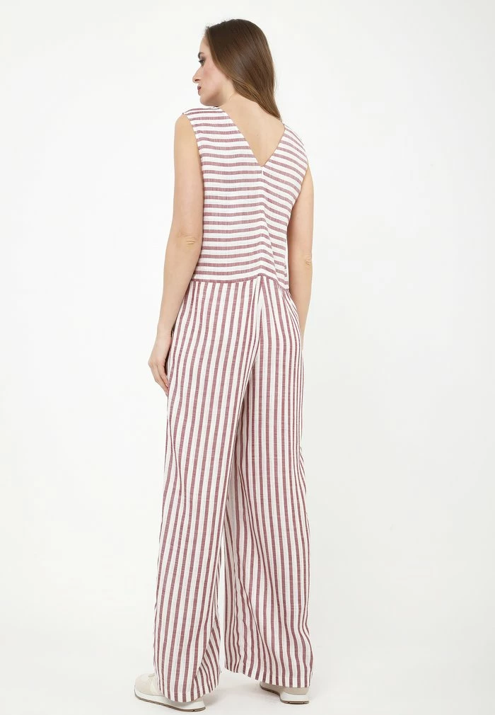 Madam-T Combinaison - Wein Rot, Weiß 2 Madam-T Combinaison - Wein Rot, Weiß – Image 2