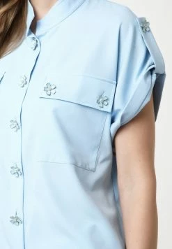 Madam-T AMEDEA - Chemisier - Blau -Madam-T Soldes 2022 615a0c89f2134312b18b43ac1b08f997