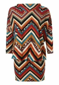 Madam-T Robe De Jour - Weinrot Braun -Madam-T Soldes 2022 61def5caadaf4ab9a1fd7276d116dee3