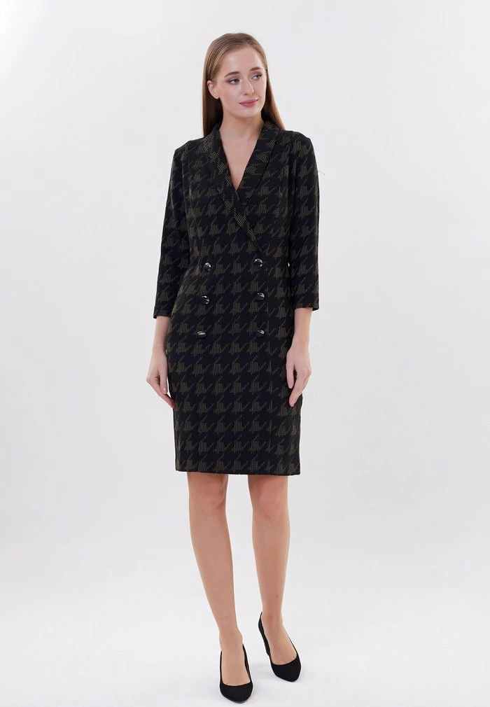 Madam-T KONTATA - Robe Fourreau - Blake/khaki 1 Madam-T KONTATA - Robe Fourreau - Blake/khaki