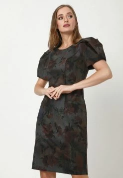 Madam-T ANGELICA - Robe En Jersey - Grau/braun