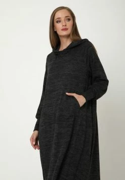 Madam-T Robe Pull - Schwarz -Madam-T Soldes 2022 61f5e16646fe4fd3af7e0ba38ec35572