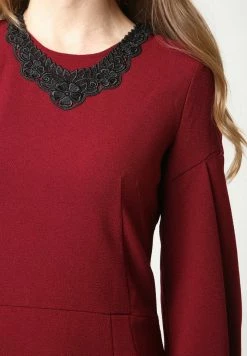 Madam-T VERGINI - Robe De Jour - Weinrot -Madam-T Soldes 2022 61f8f30ae7fa4b43ba48c7228292bd2b