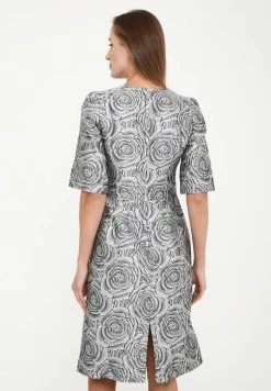 Madam-T SANATA - Robe De Jour - Silbrig -Madam-T Soldes 2022 6259d7271ff04fa5a121689746626ec2