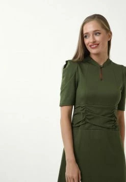 Madam-T BRENTA - Robe Fourreau - Khakifarben 7 Madam-T BRENTA - Robe Fourreau - Khakifarben -Madam-T Soldes 2022 62651ba517f04413b416ccb96ca7b3e7