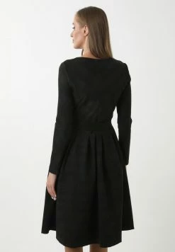 Madam-T KANTRI - Robe De Jour - Schwarz/braun -Madam-T Soldes 2022 626bb711cbb845af8849a12b0bc9071d