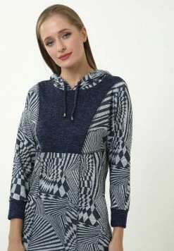 Madam-T ZLATA - Robe Fourreau - Grau/blau 11 Madam-T ZLATA - Robe Fourreau - Grau/blau -Madam-T Soldes 2022 630560d6566b439fbdf3bbe390fef18e