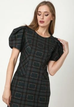 Madam-T ANGELICA - Robe En Jersey - Schwarz Grün -Madam-T Soldes 2022 631ef98bfc3c4326ad86e45ba5a5b241