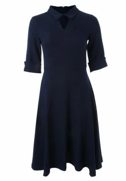 Madam-T Robe Fourreau - Blau -Madam-T Soldes 2022 63ce5eba6153441f947fe37d3e437b5f