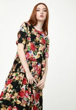 Madam-T Robe De Jour - Schwarz ,urgurgundy -Madam-T Soldes 2022 63efcbd506274125b6b136a42617e53e