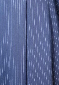 Madam-T CLARICE - Robe Longue - Blau/weiß -Madam-T Soldes 2022 63f1f823fe224e8c8513c82add8101f0