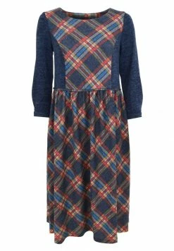 Madam-T SHARLIS - Robe De Jour - Blau/rot -Madam-T Soldes 2022 63f76b8d758d43e789a3808ac6052a20