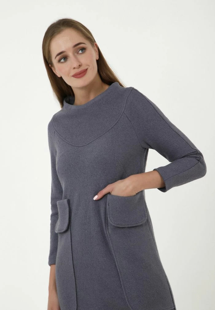 Madam-T ELSA - Robe De Jour - Grau 6 Madam-T ELSA - Robe De Jour - Grau – Image 6