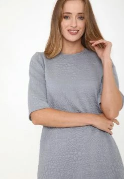 Madam-T MILANA - Robe De Jour - Grau -Madam-T Soldes 2022 648437d3cbad4dbc9d4713741c78a950