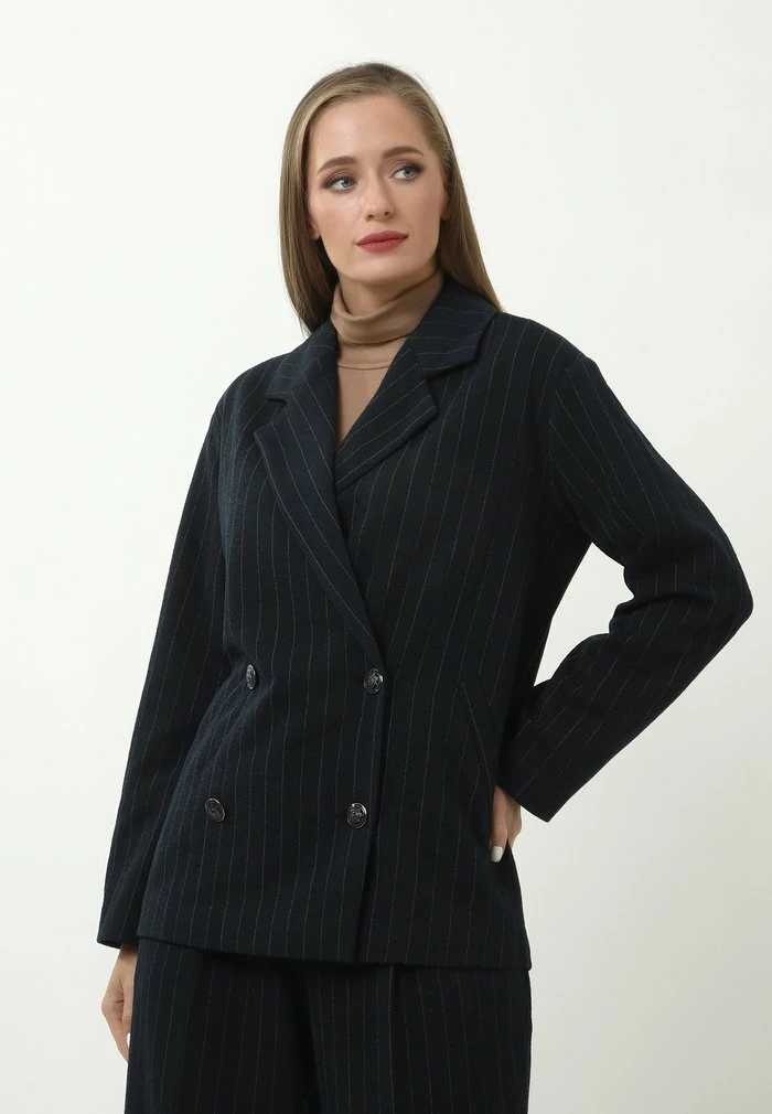 Madam-T JACKE MILAGRES - Blazer - Blau 1 Madam-T JACKE MILAGRES - Blazer - Blau